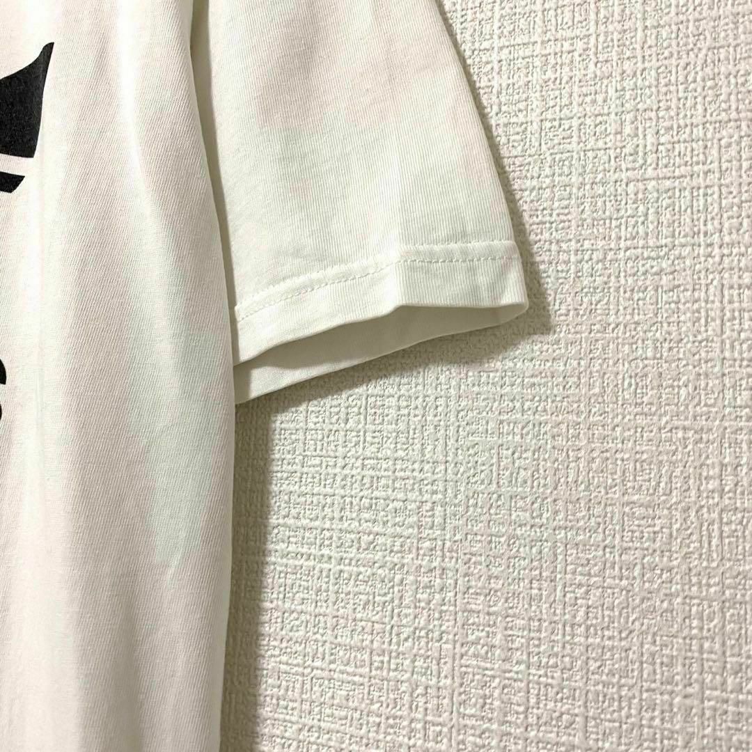 adidas(アディダス)のTシャツ 半袖 アディダス センターロゴ トレフォイル XS 白 綿 メンズのトップス(Tシャツ/カットソー(半袖/袖なし))の商品写真