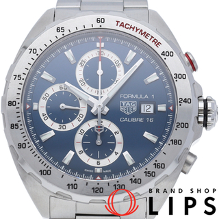 タグホイヤー(TAG Heuer)のタグ・ホイヤー フォーミュラ 1 クロノグラフ キャリバー 16 Formula 1 Chronograph Calibre 16 CAZ2015.BA0876 保証書 SS メンズ時計 ブルー 仕上げ済 美品 【中古】(その他)