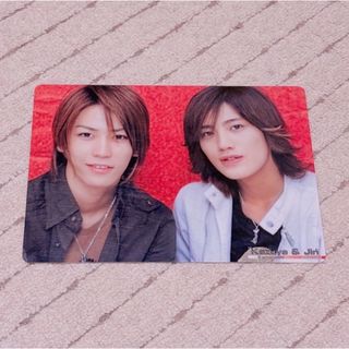 カトゥーン(KAT-TUN)の赤西仁 亀梨和也 (アイドルグッズ)