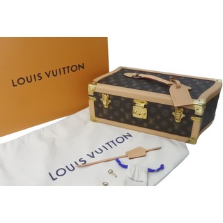 ルイヴィトン(LOUIS VUITTON)の22年 新品同様 LOUIS VUITTON ルイヴィトン トランク コフレ モノグラム モザイク M46132 モノグラム ゴールド金具 61748(旅行用品)
