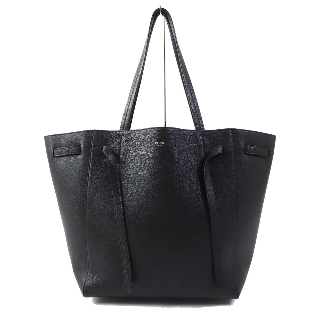 celine(セリーヌ)の極美品◎CELINE セリーヌ 18902 カバファントム スモール ソフトグレインドカーフスキン トートバッグ ブラック イタリア製 レディース 定価308,000円 レディースのバッグ(トートバッグ)の商品写真