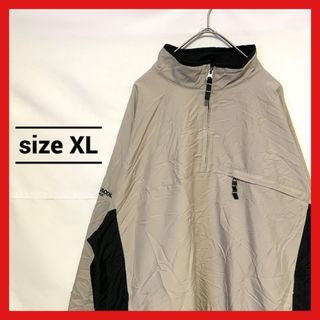 90s 古着 ノーブランド ハーフジップ ナイロン オーバーサイズ XL (その他)