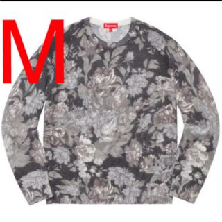 Supreme - Supreme Printed Floral Angora Sweater L