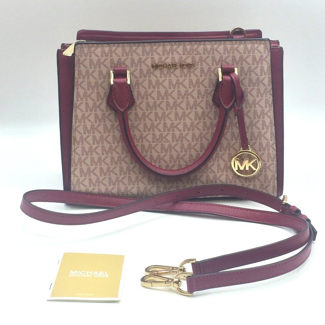 Michael Kors(マイケルコース)の◎◎MICHAEL KORS マイケルコース 2WAYバッグ 　使用感あり 35T0GWXM8B ピンク レディースのバッグ(ショルダーバッグ)の商品写真