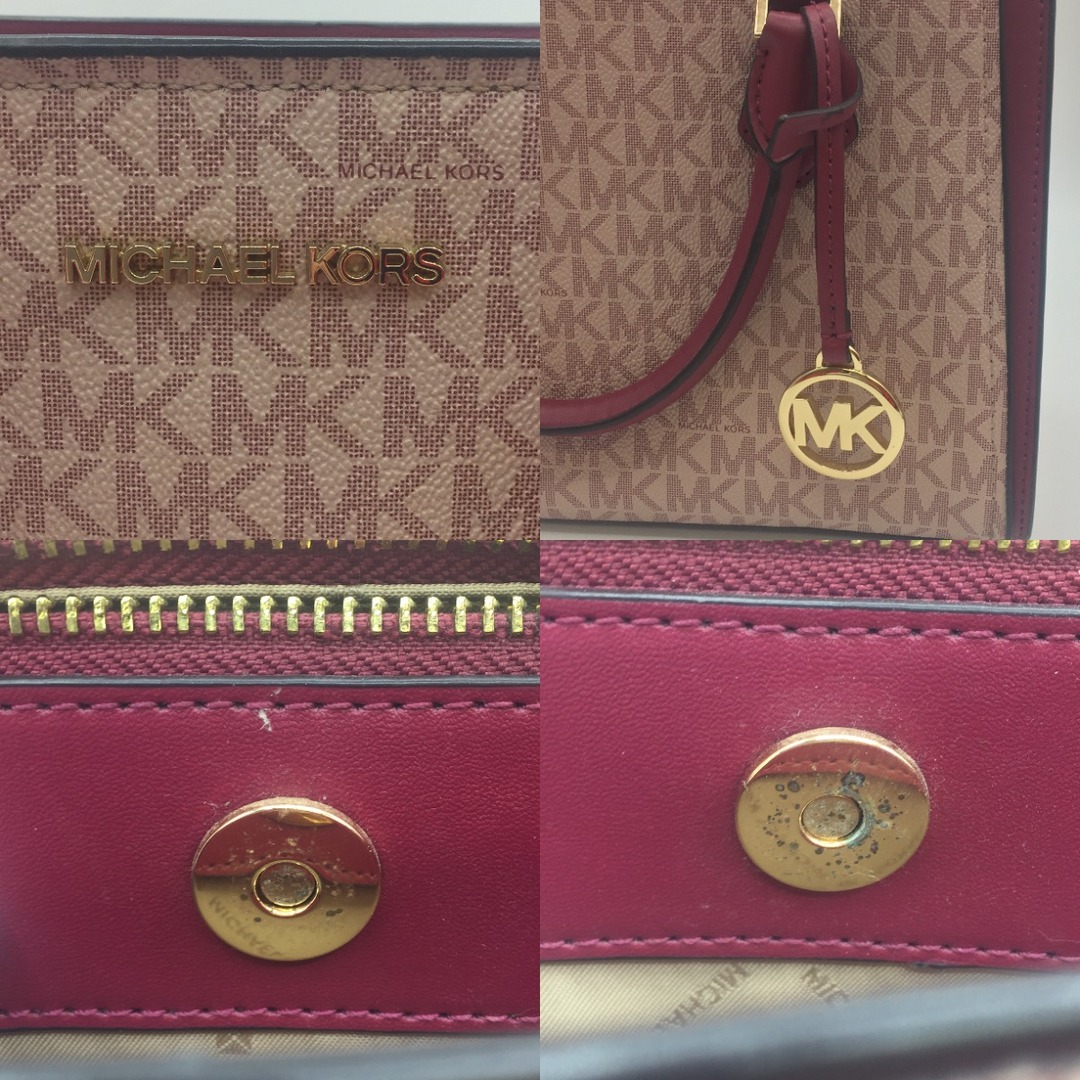 Michael Kors(マイケルコース)の◎◎MICHAEL KORS マイケルコース 2WAYバッグ 　使用感あり 35T0GWXM8B ピンク レディースのバッグ(ショルダーバッグ)の商品写真