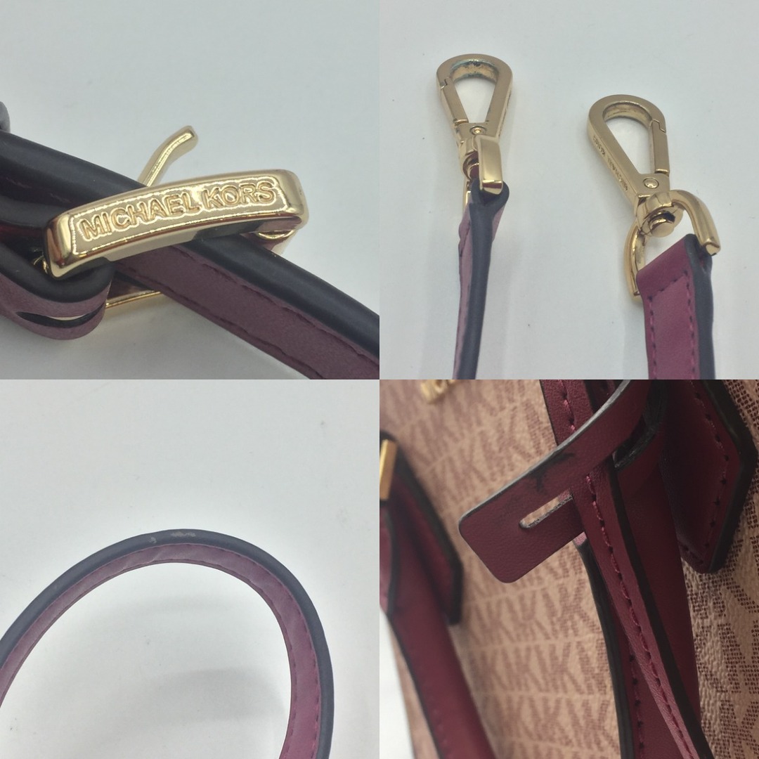 Michael Kors(マイケルコース)の◎◎MICHAEL KORS マイケルコース 2WAYバッグ 　使用感あり 35T0GWXM8B ピンク レディースのバッグ(ショルダーバッグ)の商品写真