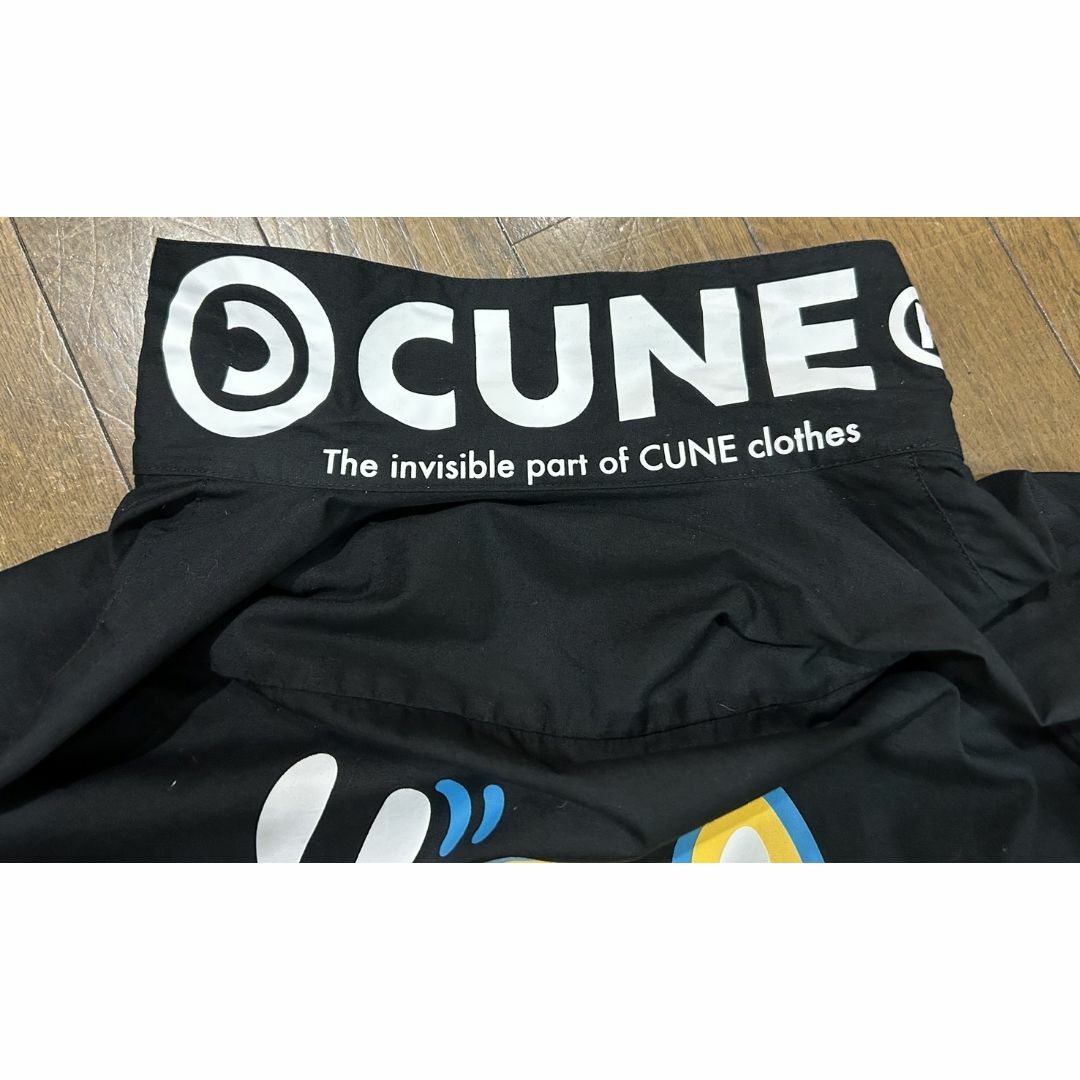 CUNE(キューン)の＊CUNE もぐもぐ ねこ うさぎ オープンカラー シャツ 襟裏 ロゴ 3 メンズのトップス(シャツ)の商品写真