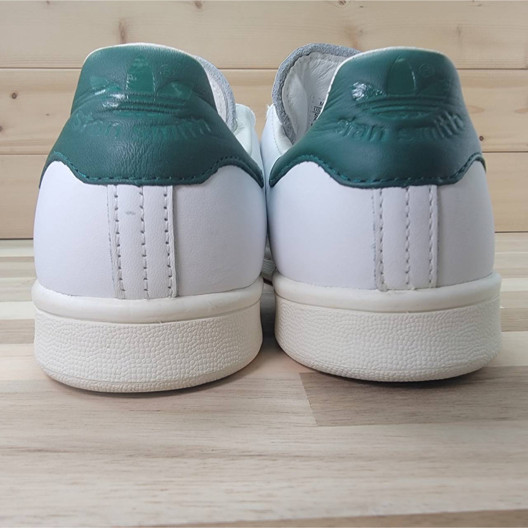 STANSMITH（adidas）(スタンスミス)のアディダス スタンスミス 本革 ホワイト／グリーン 23㎝ レディースの靴/シューズ(スニーカー)の商品写真