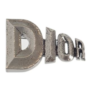 【中古】【Aランク】Christian Dior クリスチャンディオール ASTERODIOR ブローチ V1085HOMMT_D906 メタル 真鍮 アンティークシルバー ジュエリー【ISEYA】(ブローチ/コサージュ)