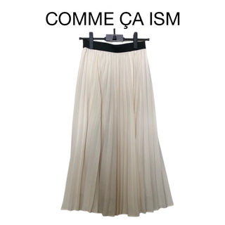 コムサイズム(COMME CA ISM)のCOMME ÇA ISM コムサ　プリーツスカート(ロングスカート)