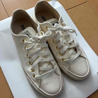 オールスター(ALL STAR（CONVERSE）)のコンバース オールスター ゴールドアイレット ホワイト 24.0(スニーカー)