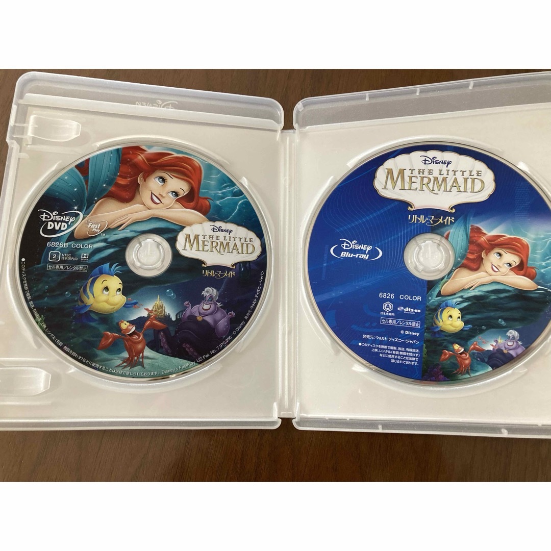 Disney(ディズニー)のリトル・マーメイド MovieNEX/アウターケース付き エンタメ/ホビーのDVD/ブルーレイ(アニメ)の商品写真