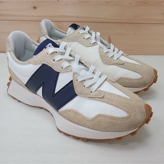 ニューバランス(New Balance)のニューバランス MS327KB ホワイト/ブラック/ガム 24cm(スニーカー)