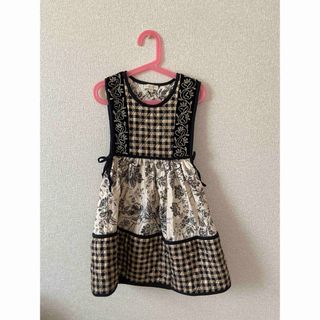 キャラメルベビー&チャイルド(Caramel baby&child )のbonjour diary CHASUBLE DRESS 6y(ワンピース)