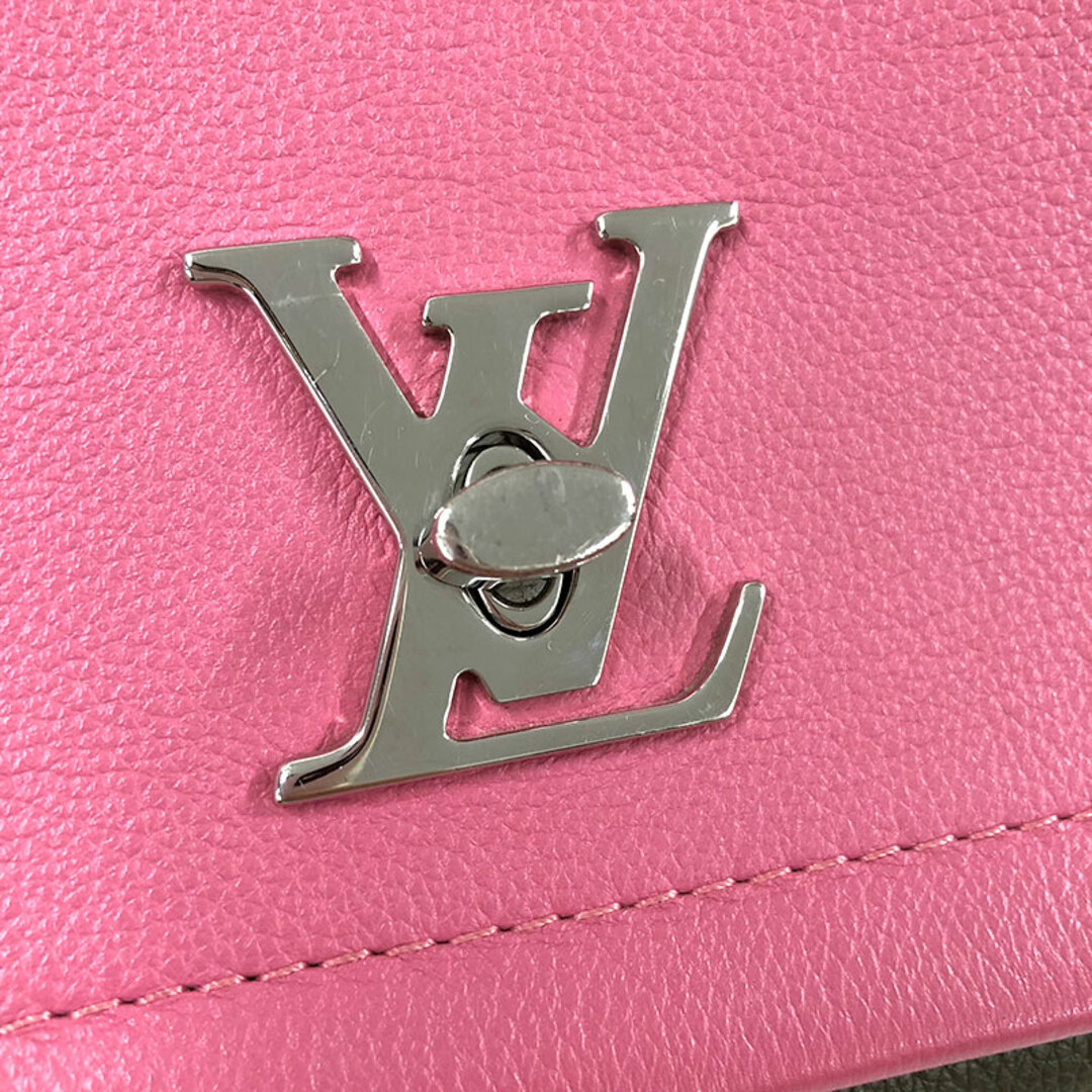 LOUIS VUITTON(ルイヴィトン)の　ルイ・ヴィトン LOUIS VUITTON ロックミー2BB M54103 ローズ×カーキ×ベージュ ソフトカーフ レディース ショルダーバッグ レディースのバッグ(ショルダーバッグ)の商品写真