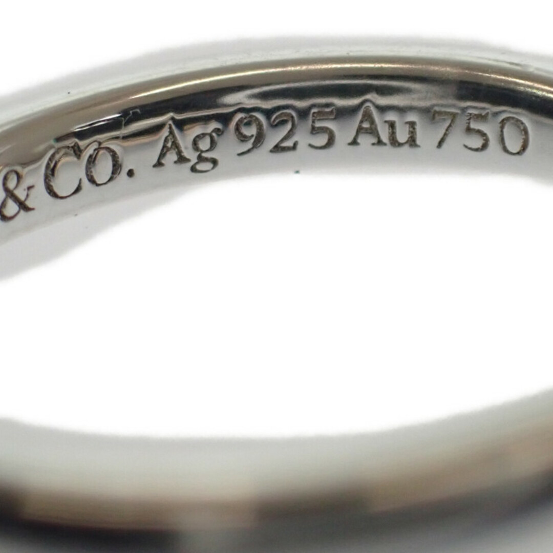 【中古】【Aランク】Tiffany＆Co. ティファニー K18PG Ag925 ラブストラックハートタグ リング 指輪 70878577 #9 約9号 レディース ジュエリー【ISEYA】 レディースのアクセサリー(リング(指輪))の商品写真