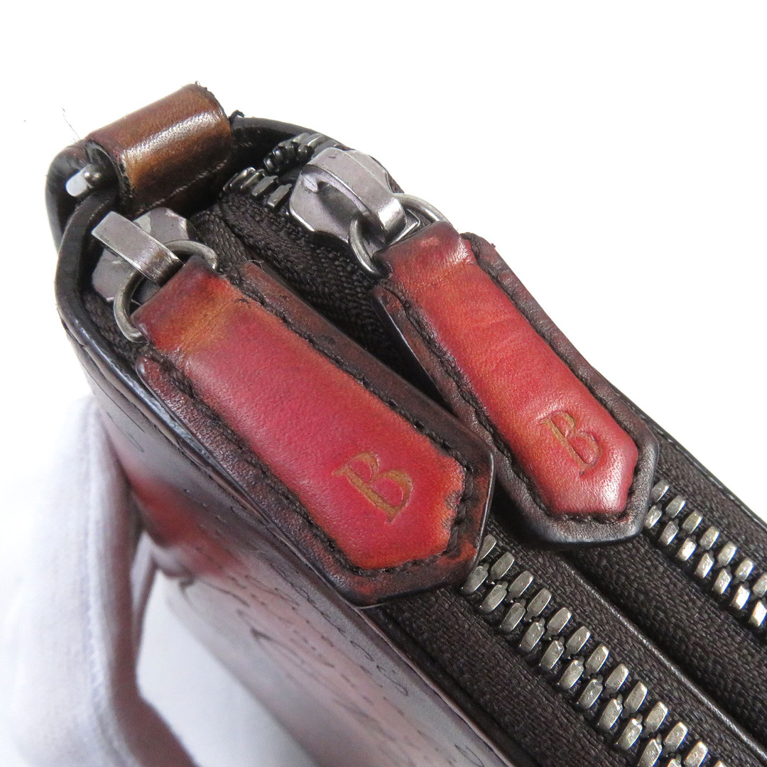 美品□Berluti ベルルッティ レザー カリグラフィ スクリット 美品□Berluti ベルルッティ レザー カリグラフィ スクリット