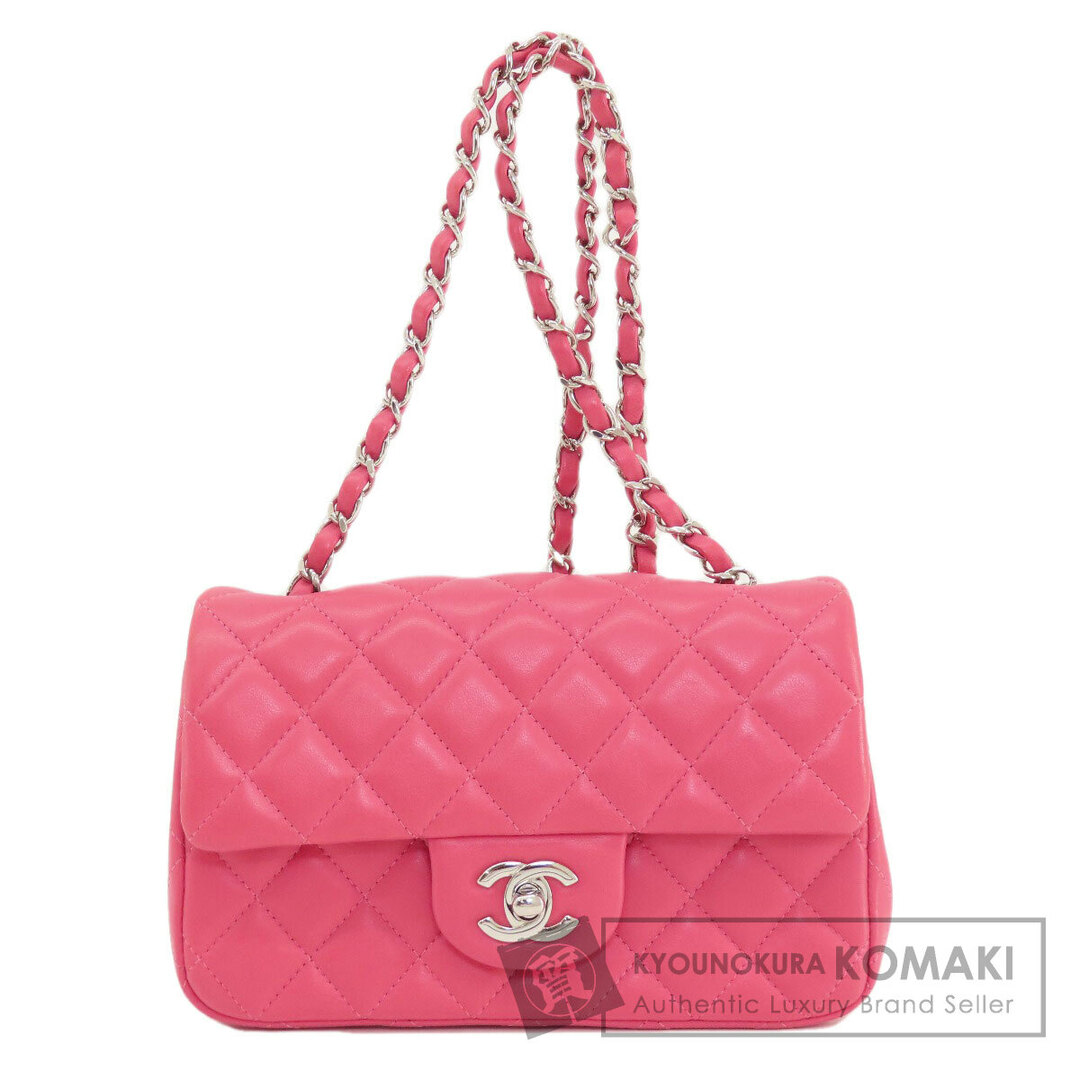 CHANEL(シャネル)のCHANEL チェーンショルダー マトラッセ シルバー金具 ショルダーバッグ ラムスキン レディース レディースのバッグ(ショルダーバッグ)の商品写真