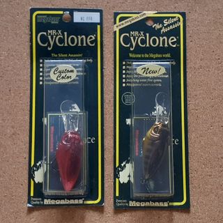 メガバス(Megabass)のMR-X Cyclone  2個セット(ルアー用品)