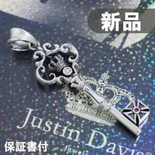 Justin Davis - 新品未使用　ジャスティンデイビス　クリエーションキーペンダント　ロック&キー G