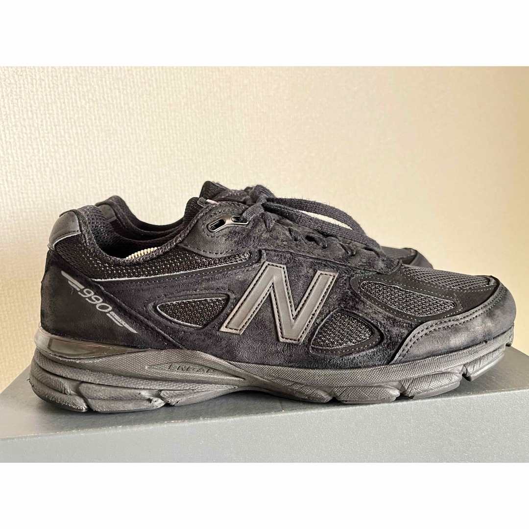 New Balance(ニューバランス)の貴重！NEW BALANCE M990BB4 992 993 トリプルブラック メンズの靴/シューズ(スニーカー)の商品写真