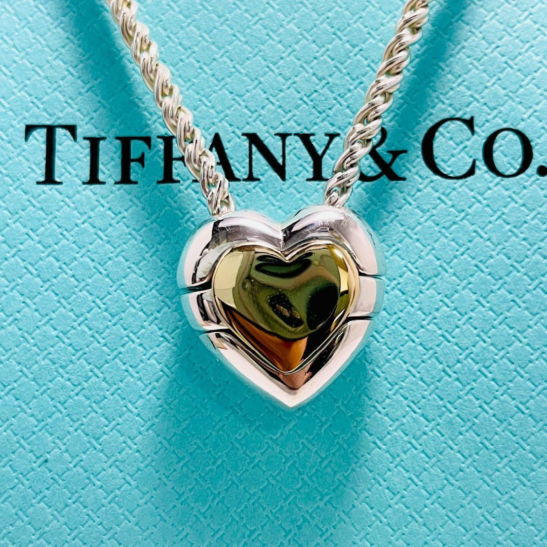 Tiffany & Co.(ティファニー)のヴィンテージティファニー パズルハート コンビネックレス シルバー★829 レディースのアクセサリー(ネックレス)の商品写真