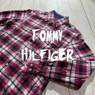 トミーヒルフィガー(TOMMY HILFIGER)の【Tommy Hilfiger】トミー ヒルフィガー ボタンダウン ネルシャツ(シャツ)