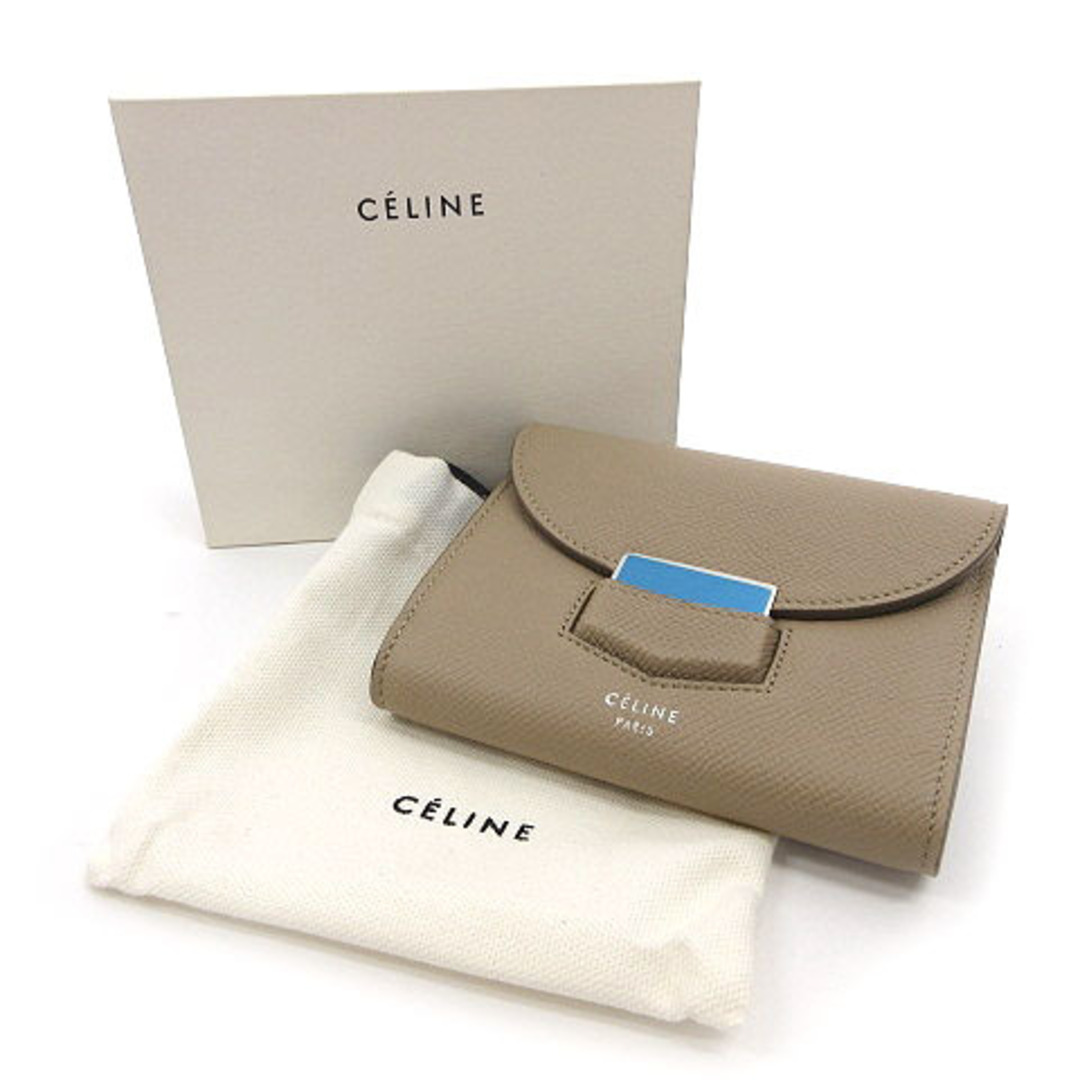 celine(セリーヌ)のセリーヌ トロッター スモールフォールデッド マルチファンクション 財布 トープ レディースのファッション小物(財布)の商品写真