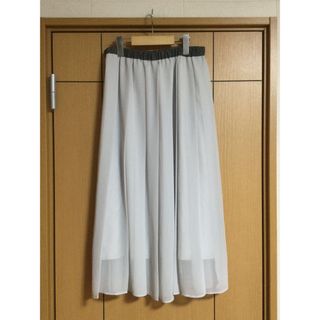 グローバルワーク(GLOBAL WORK)のグローバルワーク　シフォンプリーツスカート　UNIQLO ZARA レプシム(ロングスカート)