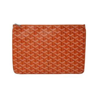 ゴヤール(GOYARD)の極美品 GOYARD ゴヤール セナMM クラッチバッグ SENAT2MMLTY07CL07P オレンジ 中古 61775(クラッチバッグ)