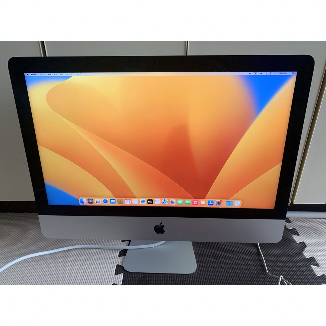 Mac (Apple)(マック)のApple  imac 21.5 4K Retina 2017  office スマホ/家電/カメラのPC/タブレット(デスクトップ型PC)の商品写真