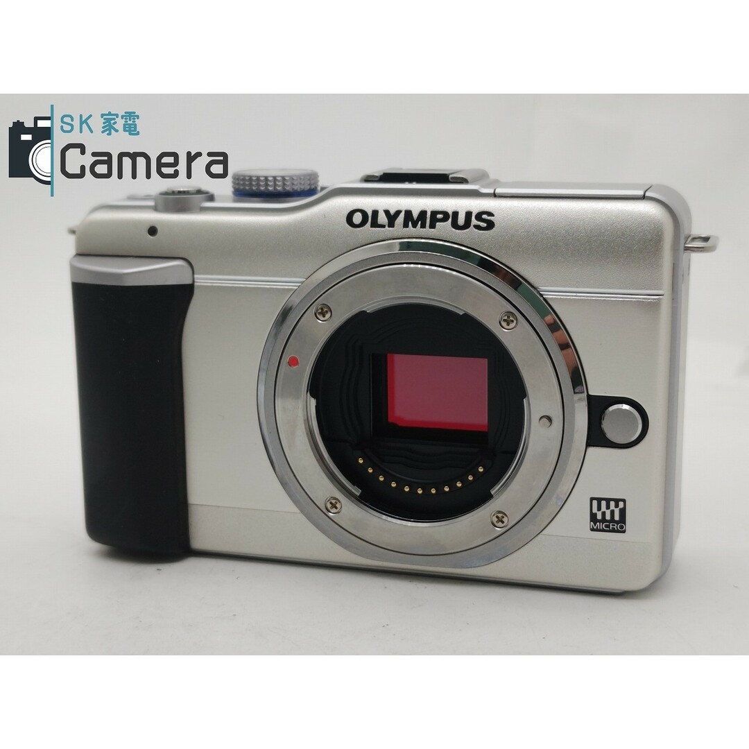 OLYMPUS(オリンパス)のOLYMPUS PEN E-PL1 オリンパス 説明書 充電器 電池 付 オリンパス ジャンク スマホ/家電/カメラのカメラ(ミラーレス一眼)の商品写真