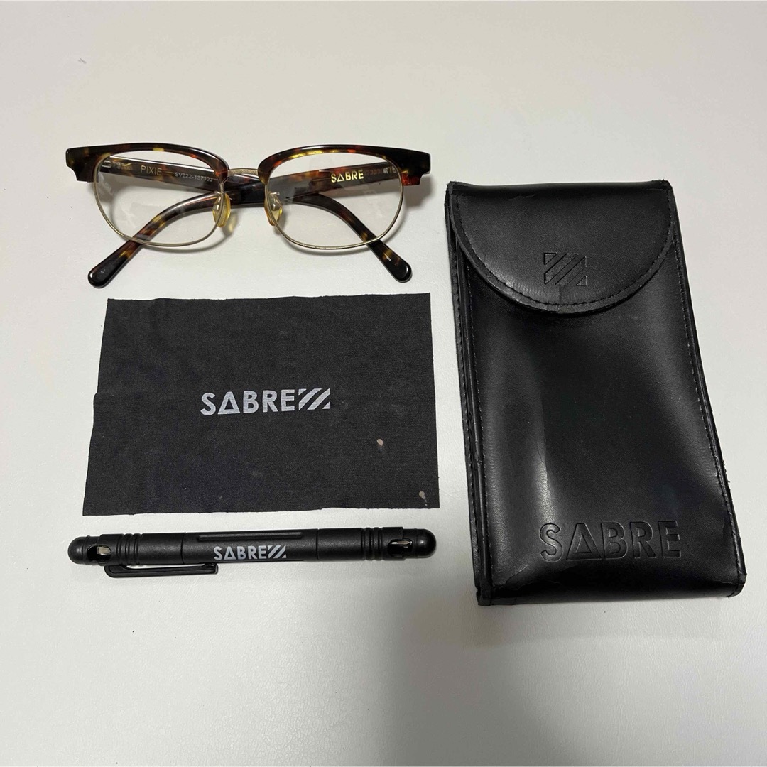 SABRE(セイバー)のセイバー メガネ SABRE SV222 13712J ザ ピクシー ブロー メンズのファッション小物(サングラス/メガネ)の商品写真