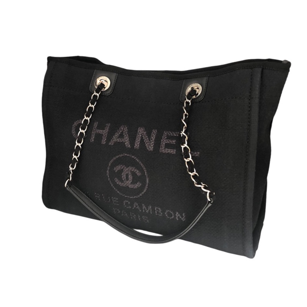 CHANEL(シャネル)の　シャネル CHANEL ドーヴィルチェーントート A67001 ミックスファイバー レディース トートバッグ レディースのバッグ(トートバッグ)の商品写真