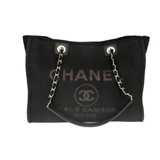 シャネル(CHANEL)の　シャネル CHANEL ドーヴィルチェーントート A67001 ミックスファイバー レディース トートバッグ(トートバッグ)