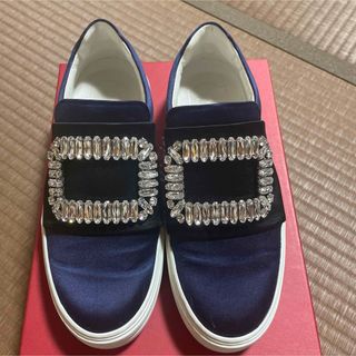 ロジェヴィヴィエ(ROGER VIVIER)のロジェヴィヴィエ　サテンスリッポン　スニーカー(スニーカー)