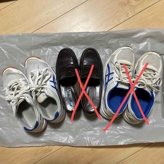 【3点セット】高校 ローファー 体育館シューズ 運動靴 