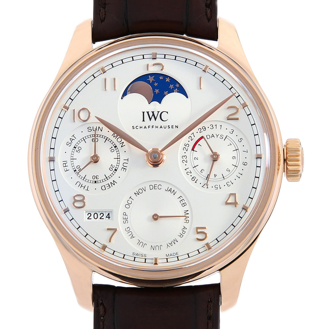 IWC(インターナショナルウォッチカンパニー)のIWC ポルトギーゼ パーペチュアルカレンダー IW503302 メンズ 中古 腕時計 メンズの時計(腕時計(アナログ))の商品写真