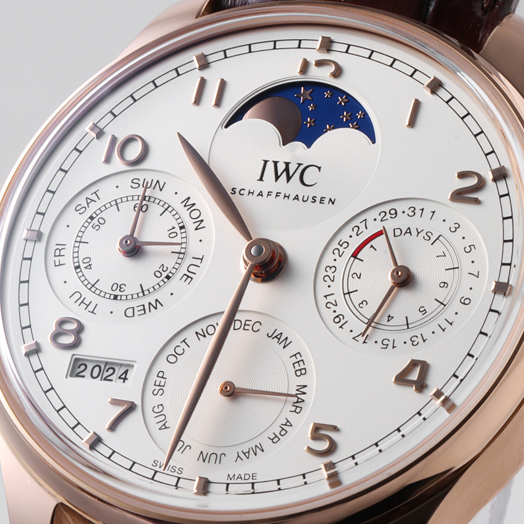 IWC(インターナショナルウォッチカンパニー)のIWC ポルトギーゼ パーペチュアルカレンダー IW503302 メンズ 中古 腕時計 メンズの時計(腕時計(アナログ))の商品写真