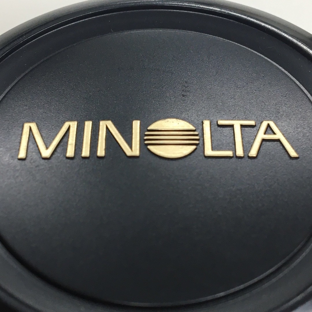 KONICA MINOLTA(コニカミノルタ)のMINOLTA ミノルタ Φ55mm レンズキャップ LF-1055 金&銀 スマホ/家電/カメラのカメラ(レンズ(単焦点))の商品写真