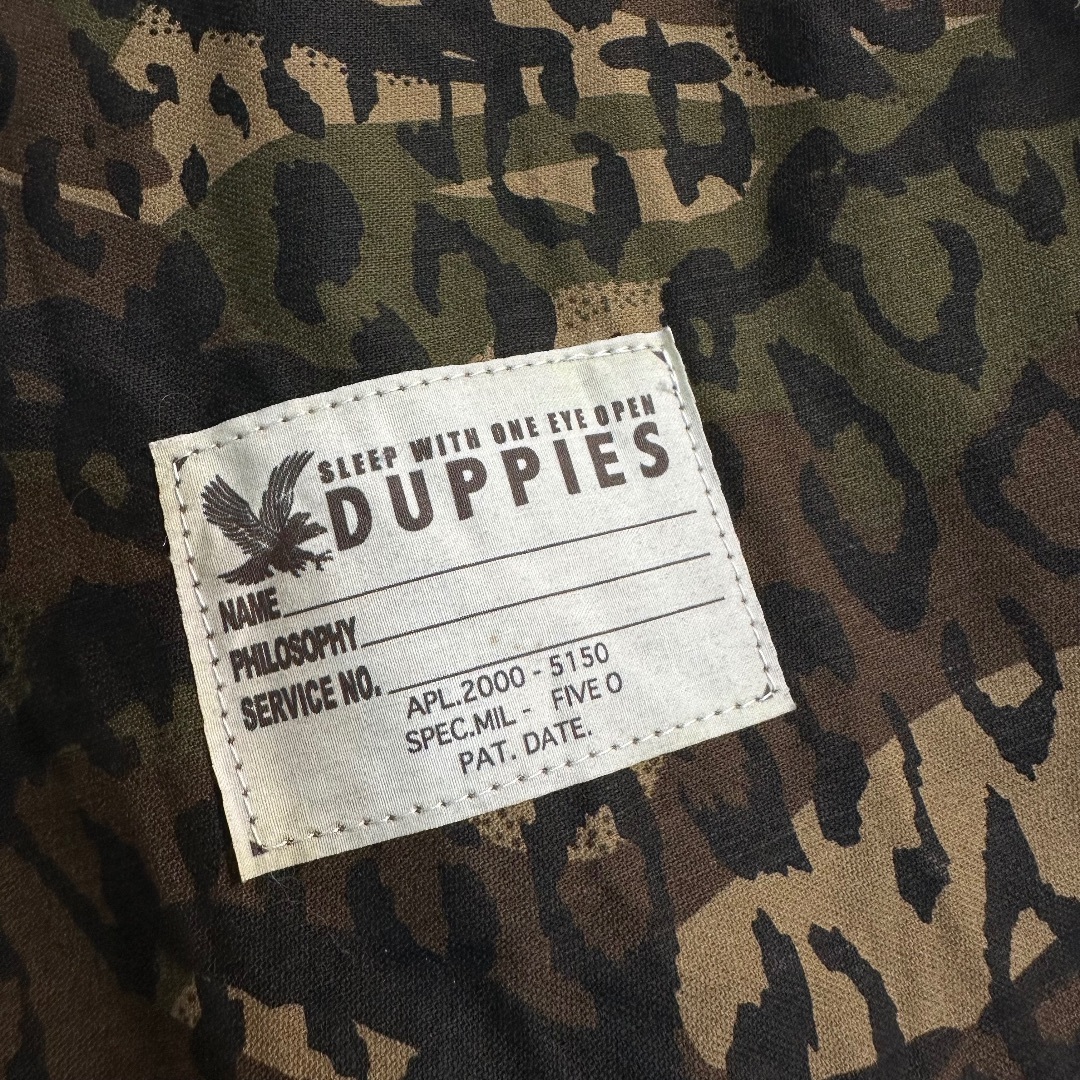 FIVE O(ファイブオー)の美品【50-DUPPIES】タイガーカモ＆レオパード チンスト L/Sシャツ メンズのトップス(シャツ)の商品写真