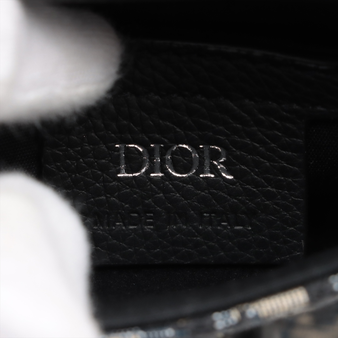 Christian Dior(クリスチャンディオール)のクリスチャンディオール サドル バーティカルポーチ キャンバス×レザー レディースのバッグ(ショルダーバッグ)の商品写真