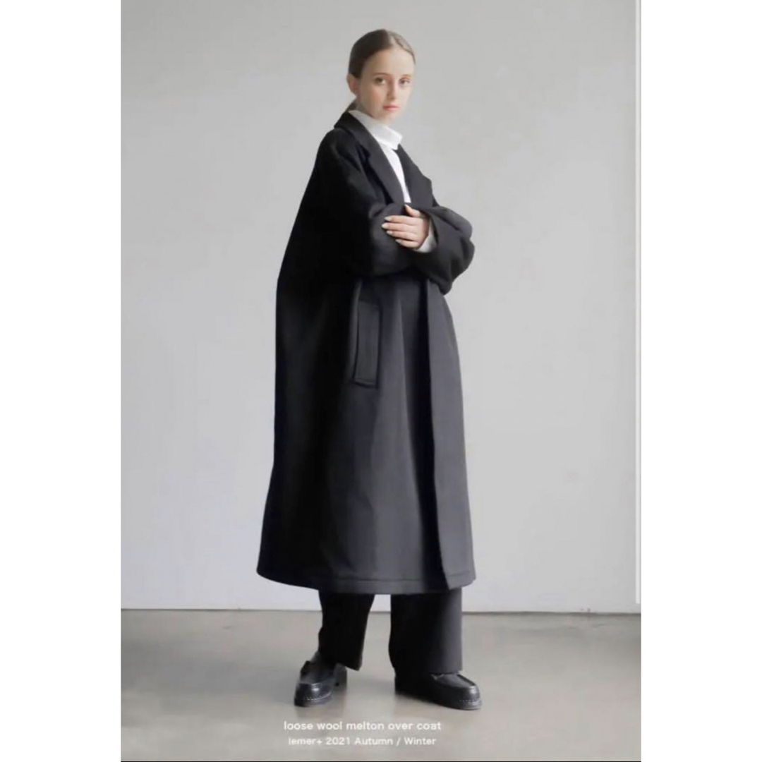 【最終価格】lemer+ loose wool melton over coat メンズのジャケット/アウター(チェスターコート)の商品写真