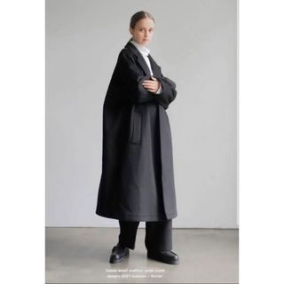 【最終価格】lemer+ loose wool melton over coat(チェスターコート)