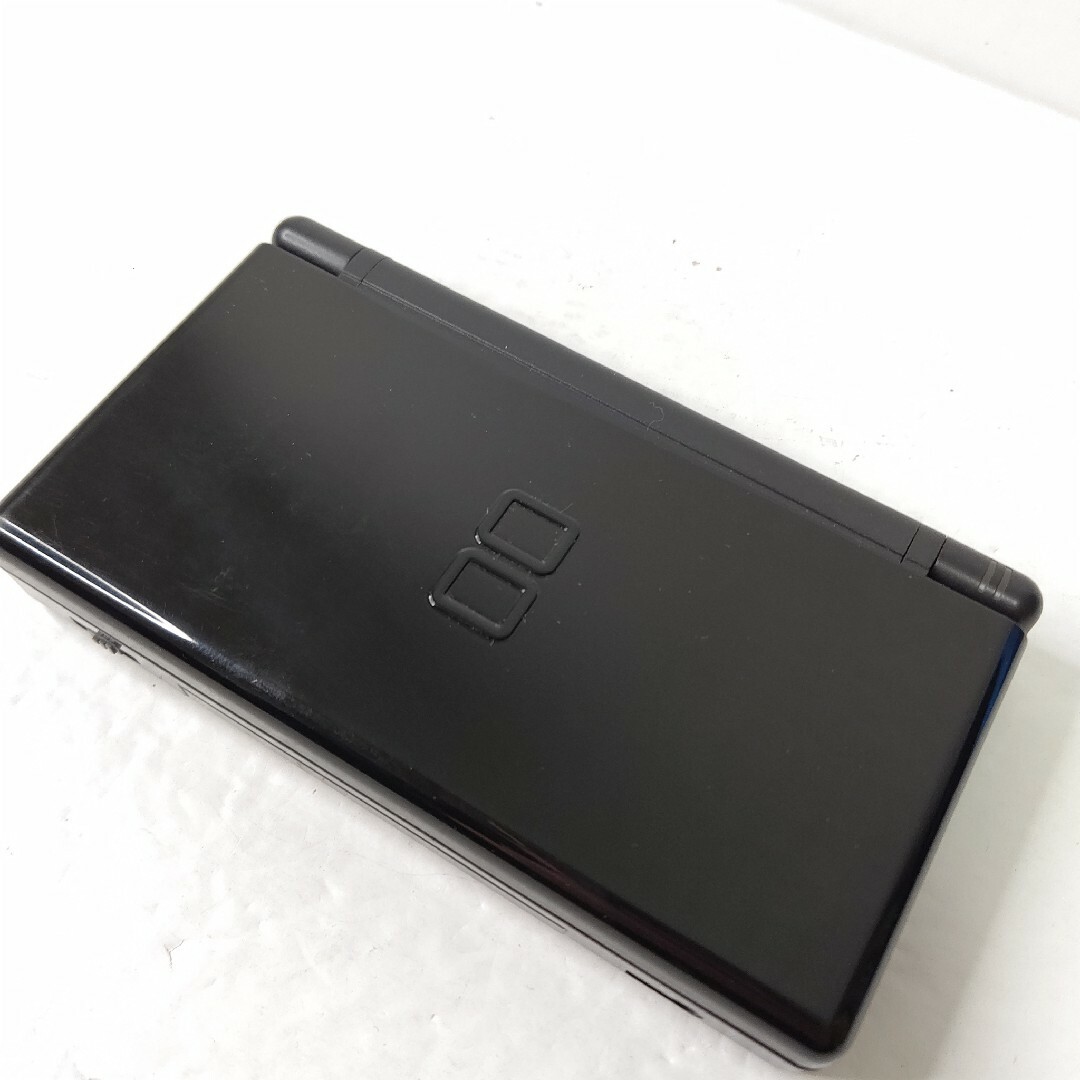 ニンテンドーDS(ニンテンドーDS)のNintendo　ニンテンドーDSlite　ジェットブラック　美品　任天堂 エンタメ/ホビーのゲームソフト/ゲーム機本体(携帯用ゲーム機本体)の商品写真