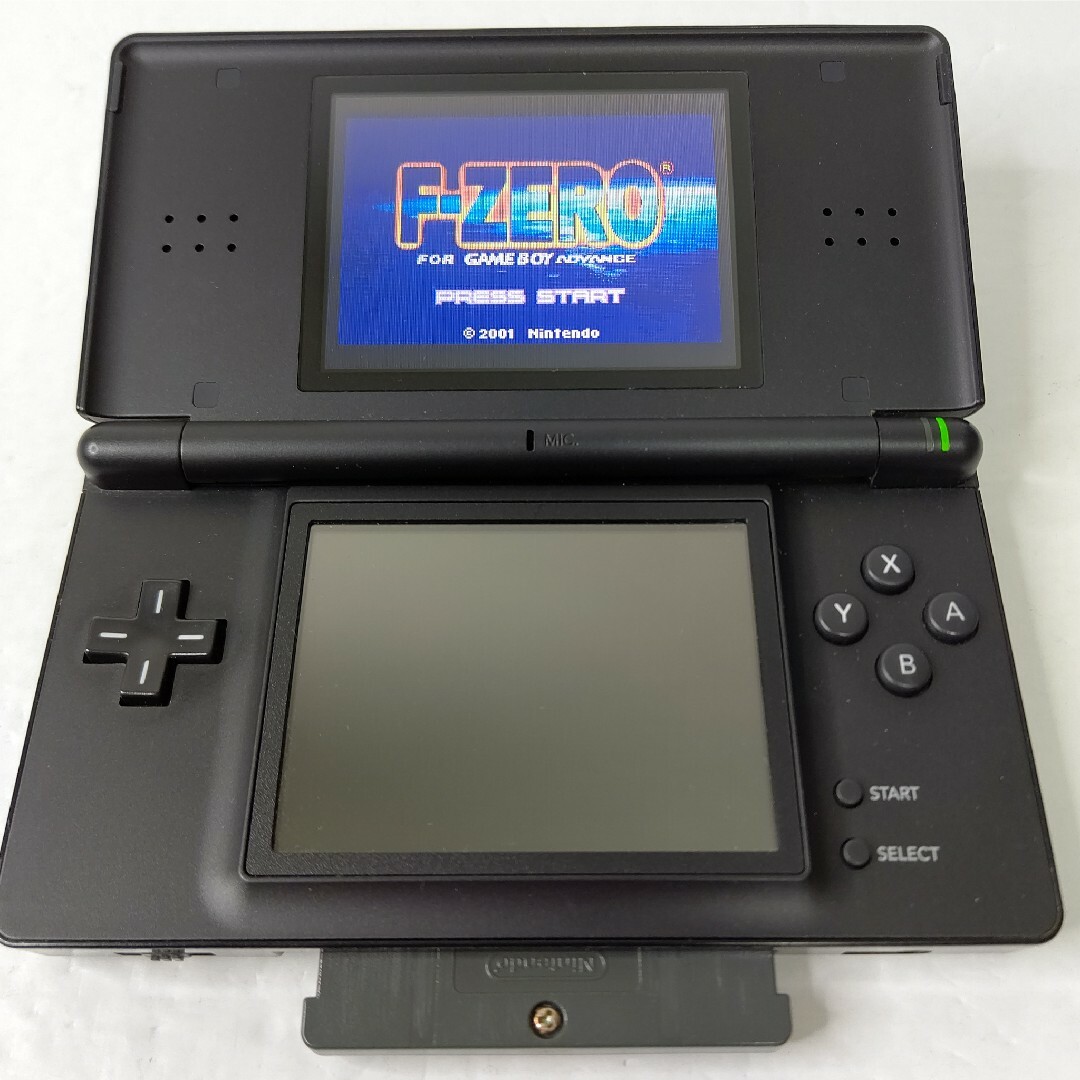 ニンテンドーDS(ニンテンドーDS)のNintendo　ニンテンドーDSlite　ジェットブラック　美品　任天堂 エンタメ/ホビーのゲームソフト/ゲーム機本体(携帯用ゲーム機本体)の商品写真