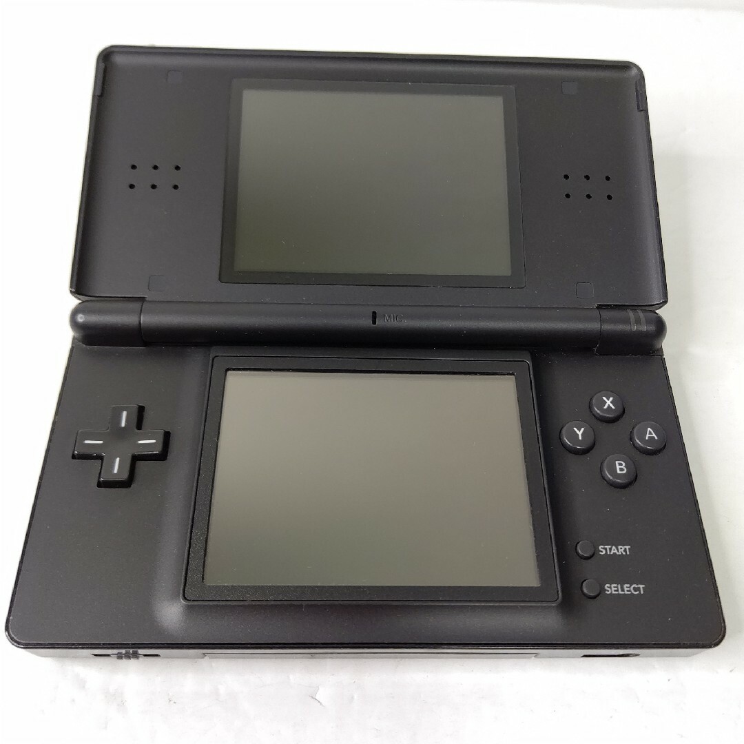 ニンテンドーDS(ニンテンドーDS)のNintendo　ニンテンドーDSlite　ジェットブラック　美品　任天堂 エンタメ/ホビーのゲームソフト/ゲーム機本体(携帯用ゲーム機本体)の商品写真