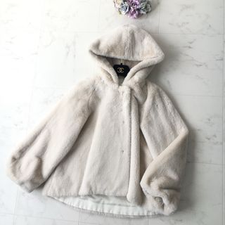 美品　Rene ルネ　エコファー　ブルゾン　ジャケット