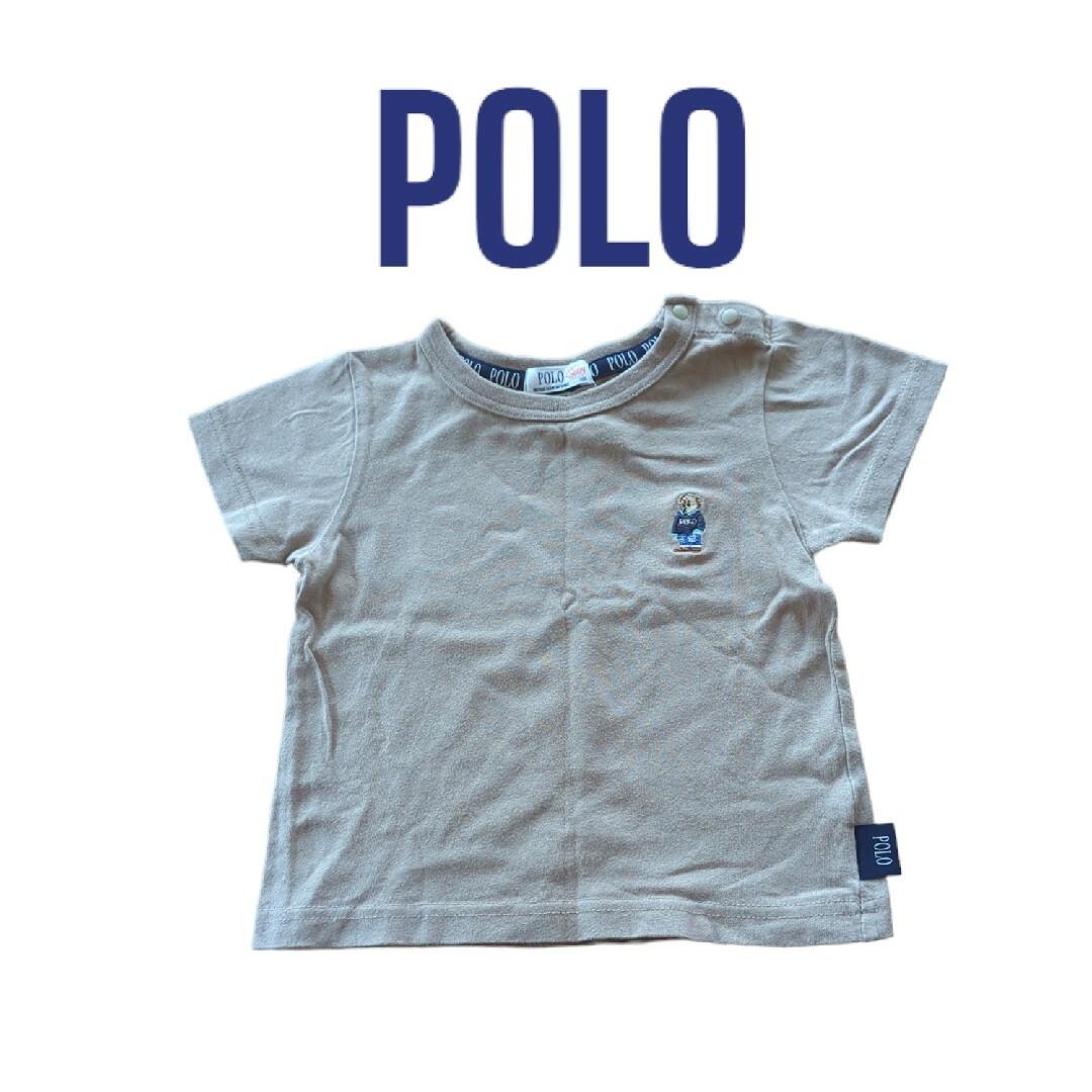 POLO（RALPH LAUREN）(ポロ)のPOLO　kid's Tシャツ  ベージュ100 キッズ/ベビー/マタニティのキッズ服男の子用(90cm~)(Tシャツ/カットソー)の商品写真