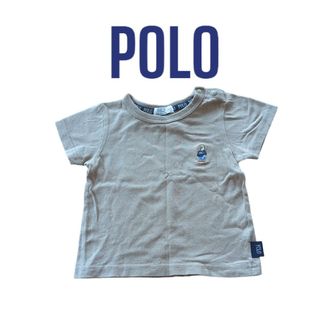 ポロ(POLO（RALPH LAUREN）)のPOLO　kid's Tシャツ  ベージュ100(Tシャツ/カットソー)